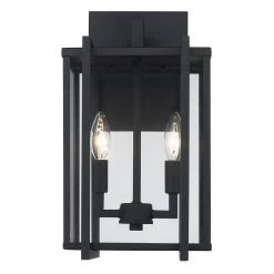 Tribeca Natural Black (UV) Outdoor Wall Lantern Sconce by Golden Lighting 10 Tribeca Natural Black (UV) Outdoor Wall Lantern Sconce by Golden Lighting -Golden Lighting Shop natural black uv golden lighting outdoor sconces 6071 owm nb clr 4f 1000
