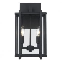 Tribeca Natural Black (UV) Outdoor Wall Lantern Sconce by Golden Lighting 9 Tribeca Natural Black (UV) Outdoor Wall Lantern Sconce by Golden Lighting -Golden Lighting Shop natural black uv golden lighting outdoor sconces 6071 owm nb clr c3 1000