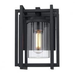 Tribeca 1-Light Natural Black (UV) Outdoor Wall Lantern Sconce by Golden Lighting 8 Tribeca 1-Light Natural Black (UV) Outdoor Wall Lantern Sconce by Golden Lighting -Golden Lighting Shop natural black uv golden lighting outdoor sconces 6071 ows nb clr 4f 1000