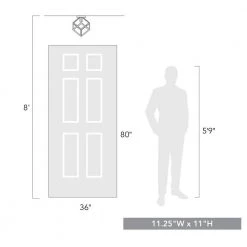 Cassio 11 in. 1-Light Olympic Gold Flush Mount by Golden Lighting -Golden Lighting Shop olympic gold golden lighting flush mount lights 2086 fm og 44 1000