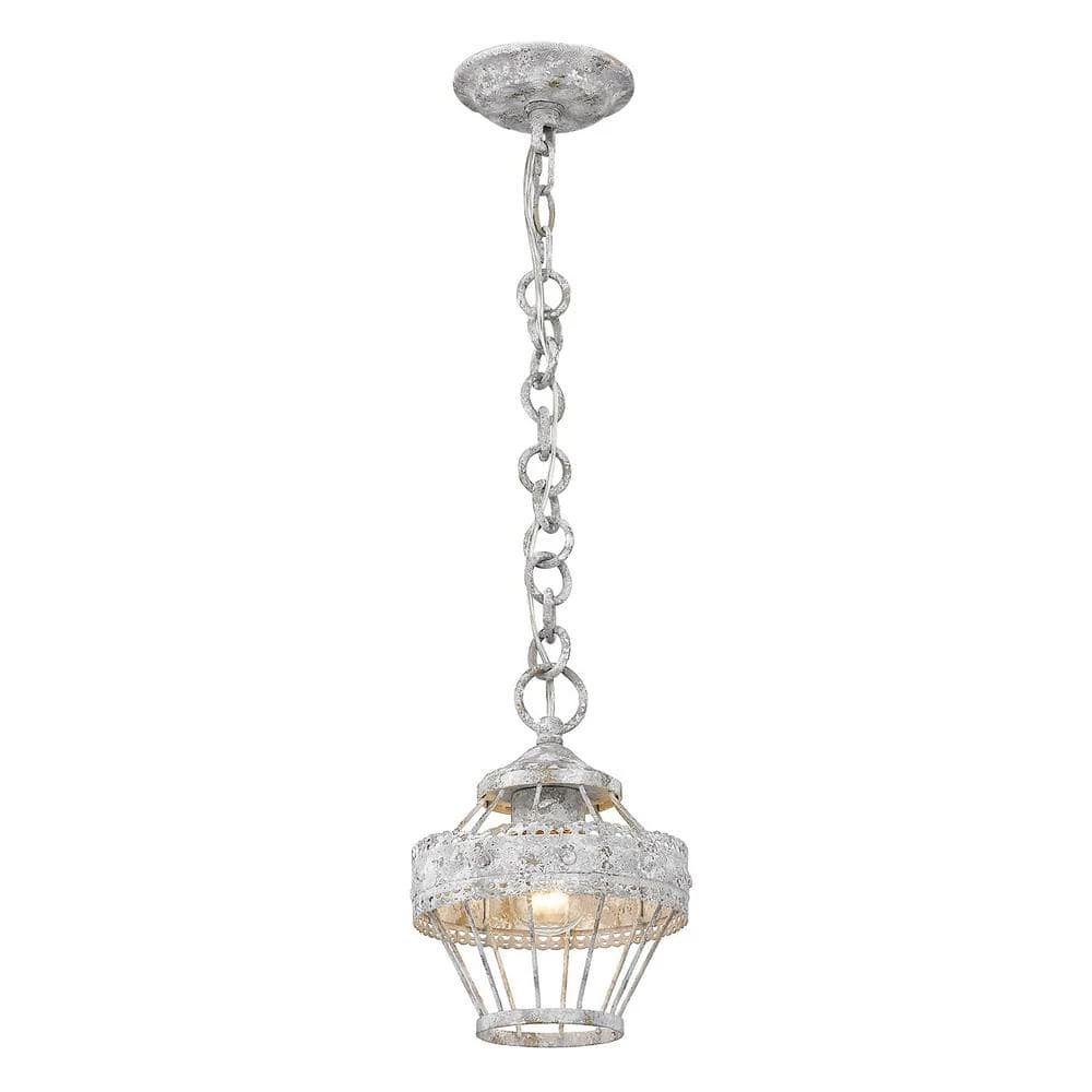 Ferris 1-Light Oyster Mini Pendant by Golden Lighting 4 Ferris 1-Light Oyster Mini Pendant by Golden Lighting - Image 2