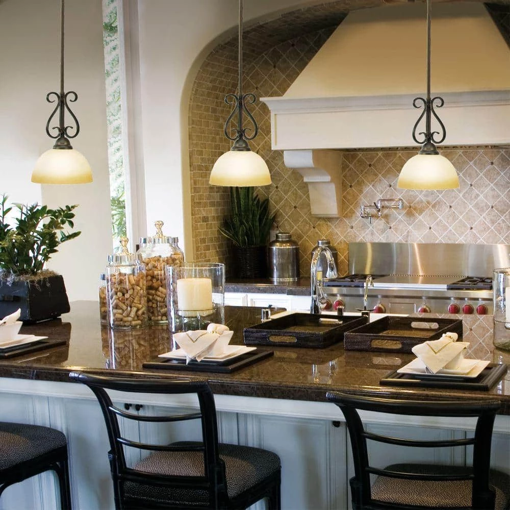 Myers Collection 1-Light Peppercorn Mini Pendant by Golden Lighting 5 Myers Collection 1-Light Peppercorn Mini Pendant by Golden Lighting - Image 3