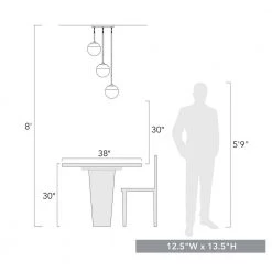Dixon 3-Light Pendant in Pewter with Clear Glass and White Cap by Golden Lighting 6 Dixon 3-Light Pendant in Pewter with Clear Glass and White Cap by Golden Lighting -Golden Lighting Shop pewter golden lighting chandeliers 3219 3p pw wht 4f 1000