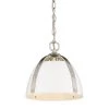 Aldrich 1-Light Small Pendant in Pewter by Golden Lighting 1 Aldrich 1-Light Small Pendant in Pewter by Golden Lighting -Golden Lighting Shop pewter golden lighting chandeliers 6928 s pw wht 64 1000
