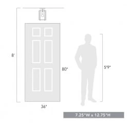 Tribeca 12.75 in. 1-Light Pewter Semi-Flush Mount by Golden Lighting -Golden Lighting Shop pewter golden lighting flush mount lights 6070 1sf pw pw 76 1000