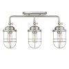 Seaport 21.13 in. 3-Lights Pewter Linear Semi-Flush Mount by Golden Lighting 1 Seaport 21.13 in. 3-Lights Pewter Linear Semi-Flush Mount by Golden Lighting -Golden Lighting Shop pewter golden lighting flush mount lights 9808 lsf pw 64 1000