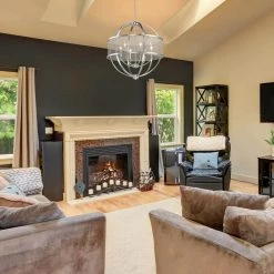 Colson PW 6-Light Pewter Chandelier by Golden Lighting 14 Colson PW 6-Light Pewter Chandelier by Golden Lighting -Golden Lighting Shop pewter pewter shade golden lighting chandeliers 3167 6 pw pw fa 1000