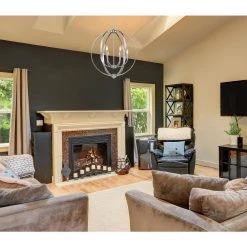 Colson PW 6-Light Pewter Chandelier by Golden Lighting 10 Colson PW 6-Light Pewter Chandelier by Golden Lighting -Golden Lighting Shop pewter with no shade golden lighting chandeliers 3167 6 pw 1f 1000