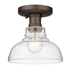 Carver Flush Mount by Golden Lighting