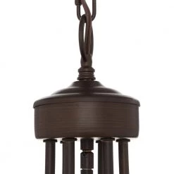 Maddox Collection 9-Light Rubbed Bronze 2-Tier Chandelier by Golden Lighting 17 Maddox Collection 9-Light Rubbed Bronze 2-Tier Chandelier by Golden Lighting -Golden Lighting Shop rubbed bronze finish golden lighting chandeliers 4279mprbz 1d 1000