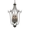 Maddox Collection 9-Light Rubbed Bronze 2-Tier Chandelier by Golden Lighting 2 Maddox Collection 9-Light Rubbed Bronze 2-Tier Chandelier by Golden Lighting -Golden Lighting Shop rubbed bronze finish golden lighting chandeliers 4279mprbz 64 1000