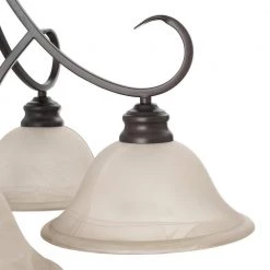 Lancaster Collection 5-Light Rubbed Bronze Chandelier by Golden Lighting -Golden Lighting Shop rubbed bronze golden lighting chandeliers 005d5mprbz 40 1000