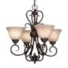 Homestead Collection 4-Light Rubbed Bronze Chandelier by Golden Lighting 1 Homestead Collection 4-Light Rubbed Bronze Chandelier by Golden Lighting -Golden Lighting Shop rubbed bronze golden lighting chandeliers 606gm4mprbztea 64 1000