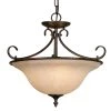 Homestead Collection 3-Light Rubbed Bronze Semi-Flush Mount Light by Golden Lighting 2 Homestead Collection 3-Light Rubbed Bronze Semi-Flush Mount Light by Golden Lighting -Golden Lighting Shop rubbed bronze golden lighting flush mount lights 606sfmprbztea 64 1000