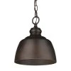 Holmes 1-Light Rubbed Bronze Standard Pendant Light by Golden Lighting -Golden Lighting Shop rubbed bronze golden lighting pendant lights 0316 m1l rbz 64 1000