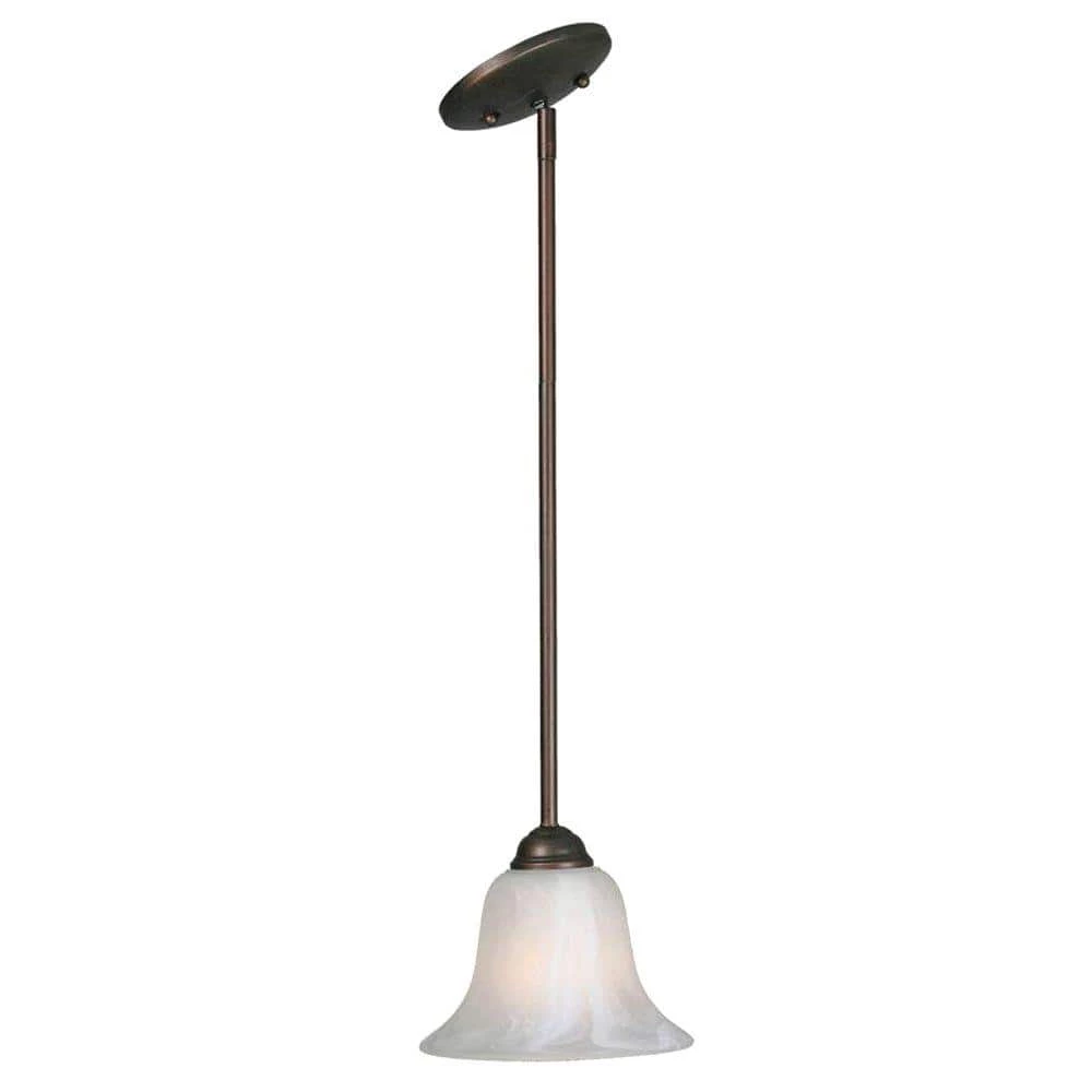 Maddox Collection 1-Light Rubbed Bronze Pendant by Golden Lighting 3 Maddox Collection 1-Light Rubbed Bronze Pendant by Golden Lighting