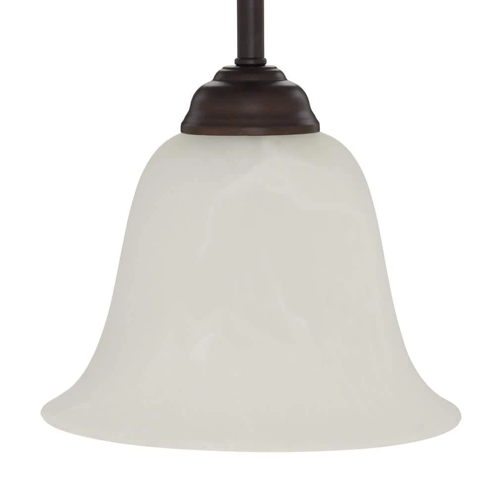 Maddox Collection 1-Light Rubbed Bronze Pendant by Golden Lighting 6 Maddox Collection 1-Light Rubbed Bronze Pendant by Golden Lighting - Image 4
