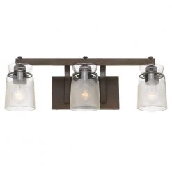 Travers 23.0 in. 3-Lights Rubbed Bronze Vanity Light by Golden Lighting 11 Travers 23.0 in. 3-Lights Rubbed Bronze Vanity Light by Golden Lighting -Golden Lighting Shop rubbed bronze golden lighting vanity lighting 1405 ba3 rbz cag 4f 1000