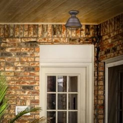 Bartlett 8.63 in. 1-Light Textured Bronze (UV) Outdoor Semi-Flush Mount by Golden Lighting 12 Bartlett 8.63 in. 1-Light Textured Bronze (UV) Outdoor Semi-Flush Mount by Golden Lighting -Golden Lighting Shop textured bronze uv golden lighting flush mount lights 7316 osf tbz fa 1000