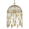 Aleta 4-Light Vintage Fired Gold Birdcage Pendant Light by Golden Lighting 1 Aleta 4-Light Vintage Fired Gold Birdcage Pendant Light by Golden Lighting -Golden Lighting Shop vintage fired gold golden lighting chandeliers 1773 4p vfg 64 1000