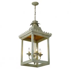 Finley Collection 4-Light Vintage Sage Pendant by Golden Lighting 12 Finley Collection 4-Light Vintage Sage Pendant by Golden Lighting -Golden Lighting Shop vintage sage golden lighting chandeliers 0838 4p vs 1f 1000