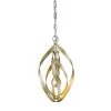 Nicolette 1-Light White Gold Pendant by Golden Lighting 2 Nicolette 1-Light White Gold Pendant by Golden Lighting -Golden Lighting Shop white gold golden lighting chandeliers 2220 m1l wg 64 1000