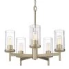 Winslett 5-Light White Gold Chandelier with Glass Shade by Golden Lighting 1 Winslett 5-Light White Gold Chandelier with Glass Shade by Golden Lighting -Golden Lighting Shop white gold golden lighting chandeliers 7011 5 wg clr 64 1000