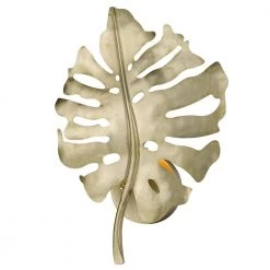 Aruba 1 Light White Gold Wall Sconce by Golden Lighting -Golden Lighting Shop white gold golden lighting vanity lighting 1103 1w wg 4f 1000