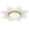 Kieran 24 in. 1-Light White Gold Opal Glass LED Flush Mount by Golden Lighting 1 Kieran 24 in. 1-Light White Gold Opal Glass LED Flush Mount by Golden Lighting -Golden Lighting Shop white gold opal glass golden lighting flush mount lights 9126 fm24 wg op 64 1000